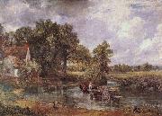 John Constable Constable The Hay Wain France oil painting artist